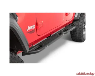Quadratec QRC Side Armor with Step Jeep Wrangler 2018-2021 - 12004 3214